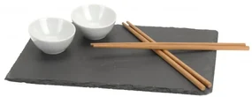 Set servire sushi Amuse, ardezie, 7 piese