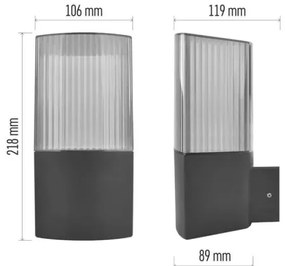 Aplică de exterior LANA 1xE27/25W/230V IP54