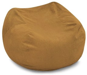 Fotoliu bean bag galben muștar Voltaire – Bobochic Paris