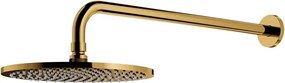 Para de dus cu suport fix Omnires Slimline auriu