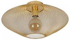 Plafonieră MESH 1xE27/40W/230V alămie Lucide 21123/45/02