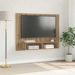 vidaXL Dulap pentru TV pe Perete stejar artizanal 120 x 23.5 x 90 cm