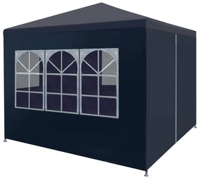 45097 vidaXL Cort petreceri 3 x 3 m, albastru