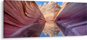 Tablou - valurile de Arizona (120x50 cm)