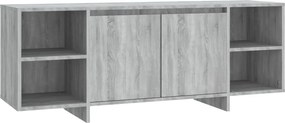 vidaXL Comodă TV, gri sonoma, 130x35x50 cm, PAL