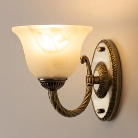 Lampă de perete Brilagi CLASSIC 1xE27/60W/230V alamă