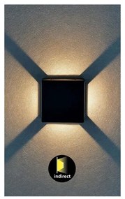 Aplică LED de exterior LIPPA LED/6W/230V IP54 neagră Rabalux 7317