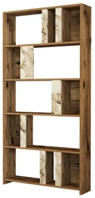 Bibliotecă Lime White Marbel and Walnut