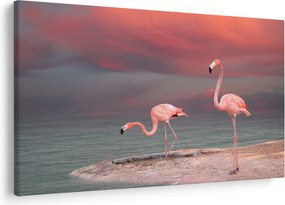 Tablou - Flamingo (90x60 cm)