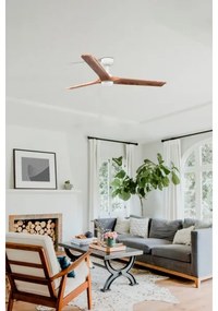 Ventilator LED dimabil FARO 33810-1TW HEYWOOD LED/10W/230V 2700/4000/6000K + telecomandă