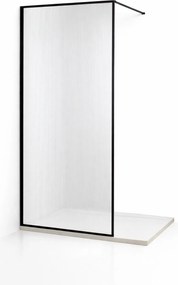 Paravan dus walk-in sticla securizata 8 mm geam linii 90x190