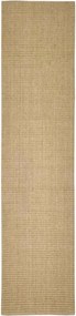 vidaXL Covor din sisal pentru stâlp de zgâriat, 80x350 cm