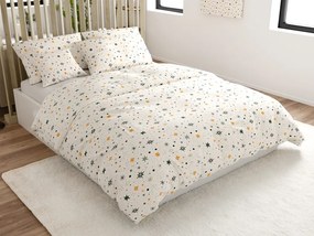 Lenjerie de pat creponata ASTORIA POLY crem Dimensiune lenjerie de pat: 70 x 90 cm | 140 x 200 cm