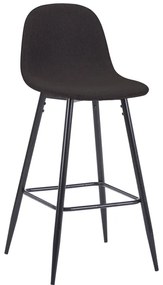 Scaun Bar Freya Textil Gri-Inchis