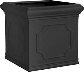 Ghiveci Jumbo Classic, negru, dimensiuni multiple - PotteryPots mărimea: M - 72 x 72 cm | înălțime 69 cm