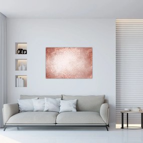 Tablou - Mandala roz (90x60 cm)