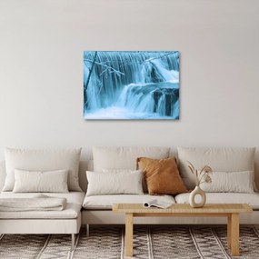 Tablou - cascadele închețate (70x50 cm)