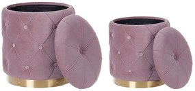 Set 2 buc taburete Puble (roz). 1082038