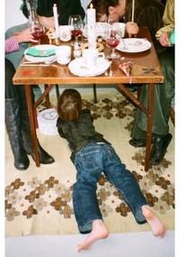 Lumânare timp de ardere 56 h cu model de Crăciun Grand Cru Cottage 2025 – Rosendahl