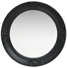 Oglinda de perete in stil baroc, negru, 50 cm 1, Negru,    50 cm