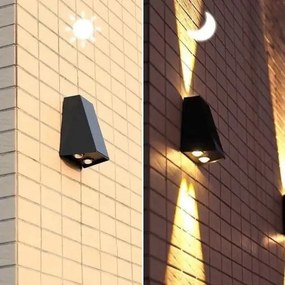 Aplică LED solară Brilagi PYRAMID LED/2W/3,2V 1300 mAh IP54