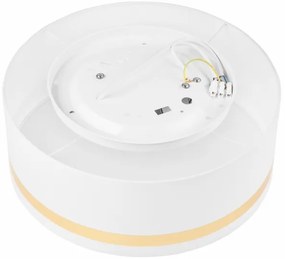 Plafonieră SIRJA STRIPE 2xE27/15W/230V d. 35 cm alb