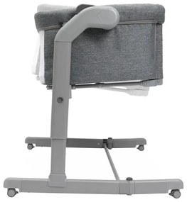 Pătuț pentru bebeluși Chicco 2v1 NEXT2ME MAGIC EVO gri închis