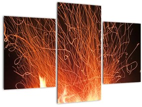 Tablou cu focul (90x60 cm)