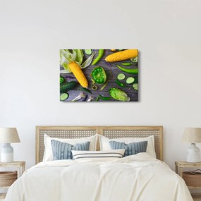Tablou cu legume (90x60 cm)