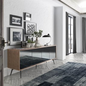 Comoda eleganta design LUX Allan AC-1403M-NOGAL