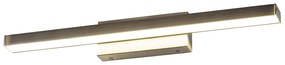 Aplica de perete LED baie, oglinda IP44 John II 18W bronz 6130 RX