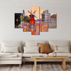 Tablou - Moulin rouge, Paris, Franța (150x105 cm)