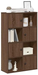 vidaXL Bibliotecă, stejar maro, 60x24x101,5 cm, lemn prelucrat