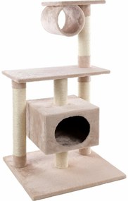 Flamingo Scărpinător pentru pisici LEONTINE bej,60 x 57 x 103 cm