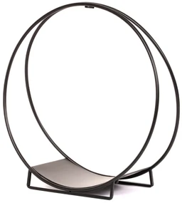 Suport metalic circular pentru lemne, 70 x 71 x 29cm