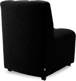 Scaun design LUX Kelly, Boucle negru