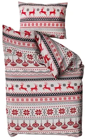 Lenjerie de pat bumbac Let it snow