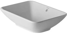 Lavoar baie pe blat Duravit Bacino 55x42 cm