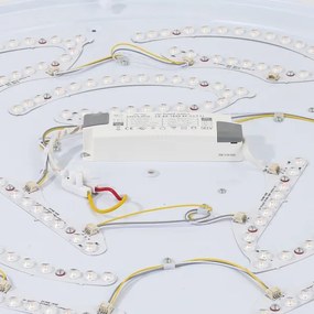 Brilagi - Corp de iluminat LED dimerizabil WOODROUND LED/70W/230V 3000-6000K Ø 80 cm + telecomandă