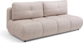 Canapea extensibilă Lerio - material tricotat bej deschis Blur 02