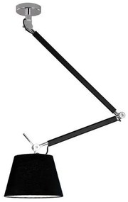 Pendul directionabil design modern ZYTA S negru