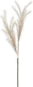 Floare artificiala crem / verde din plastic si metal, ø 35 x h93 cm, Bulrush Mauro Ferreti