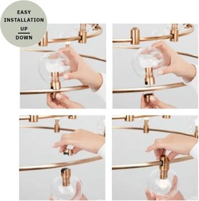 Sistem tubular magnetic-decorativ CRON, negru NVL-9028311