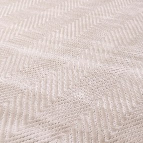 Covor design LUX realizat manual din vascoza si lana, Herringbone 200x300cm 112479 HZ