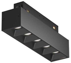 Modul LED, accesoriu pentru sina magnetica S35, Points negru