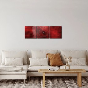 Tablou - Luna pe nivelul apei (cu ceas) (90x30 cm)