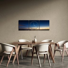 Tablou - Far în zare (cu ceas) (90x30 cm)