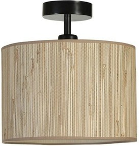 Lustra 846STL5127, stejar/negru, metal/lemn, 30x30 cm