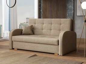 Canapea extensibilă Clovea Gold III (maro) (cu sp. depozitare). Promo -17%. 1105482