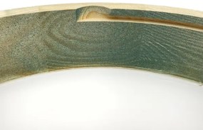 Brilagi - Plafonieră PINO, 2x E27/15W/230V, lemn de pin/verde, Ø 37,5 cm